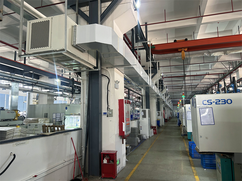 注塑車間降溫工業省電空調案例